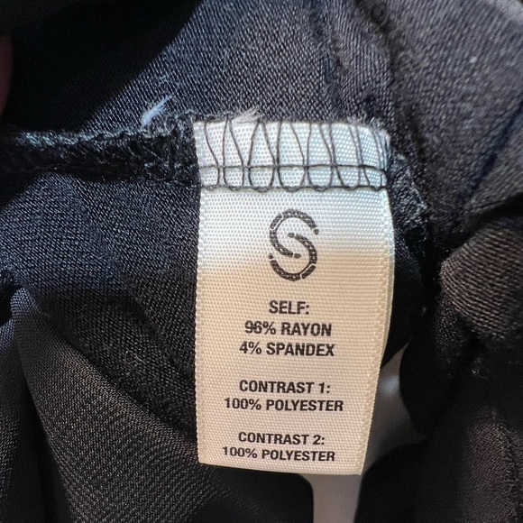 - Embroidered Mesh Peplum Top - Picture 2 of 12